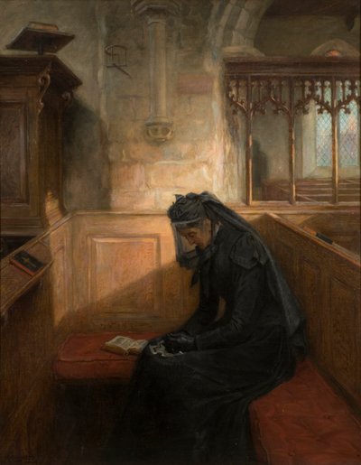 La vedova da Ralph Hedley