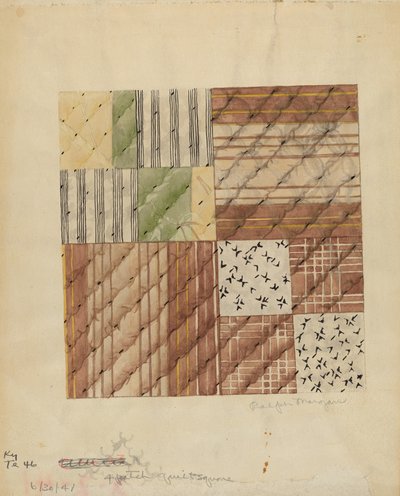 Quadrato di Quilt da Ralph N. Morgan