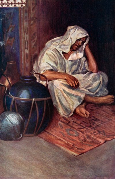 Illustrazione per Robinson Crusoe di Daniel Defoe da Ralph Noel Pocock