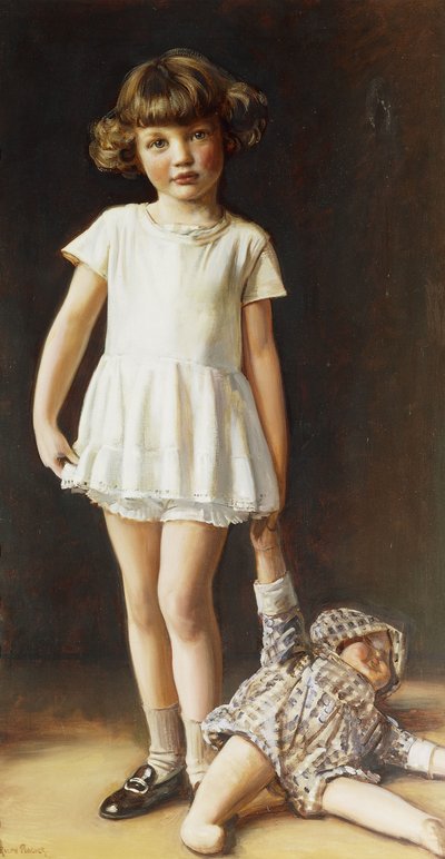 Ragazza con una Bambola da Ralph Peacock
