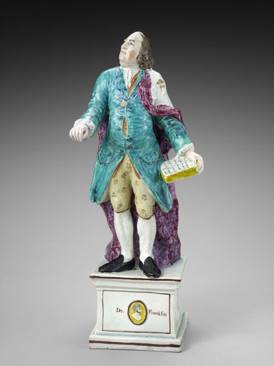 Figura di Benjamin Franklin da Ralph Sr. Wood
