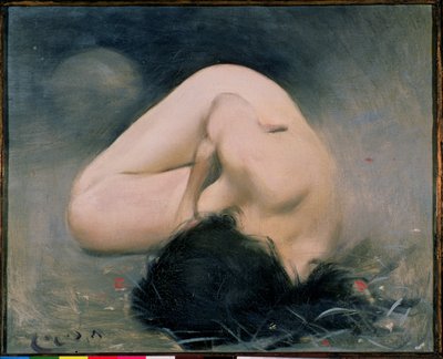 Donna nuda da Ramon Casas i Carbo