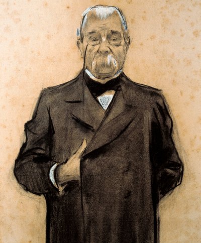 Ritratto di Manuel Duran da Ramon Casas i Carbo