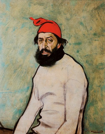 Ritratto di Pere Romeu da Ramon Casas i Carbo