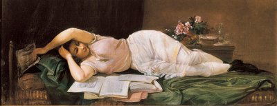 Donna sdraiata da Ramón Martí Alsina