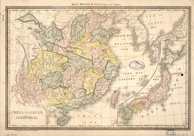 Cina e Giappone LOC 2006458430 da Rand McNally and Company