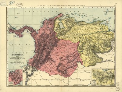 Colombia e Venezuela. LOC 2003627059 da Rand McNally and Company