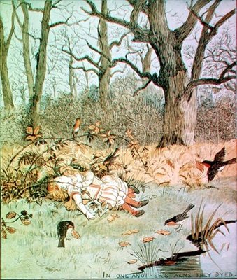 Bambini nel bosco (ballata) da Randolph Caldecott