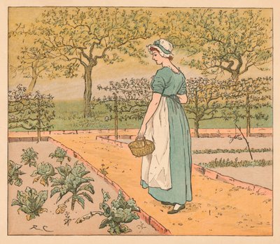 Così andò in giardino da Randolph Caldecott