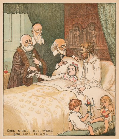 Erano Molto Malati e Quasi Morenti, c1878 da Randolph Caldecott