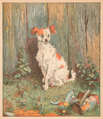Cane randagio amico di un buon uomo di Islington, c1879 da Randolph Caldecott