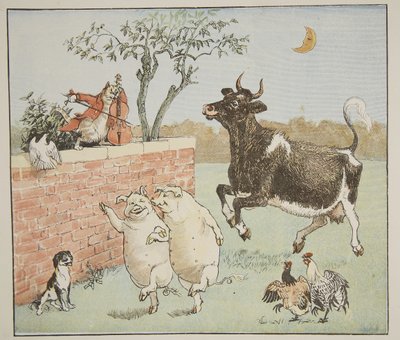 Il gatto e il violino, illustrazione da 
