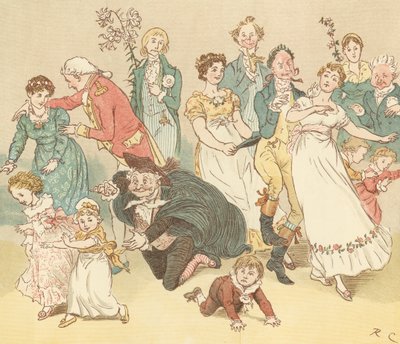 Il grande Panjandrum in persona da Randolph Caldecott