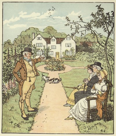 La casa che Jack costruì da Randolph Caldecott