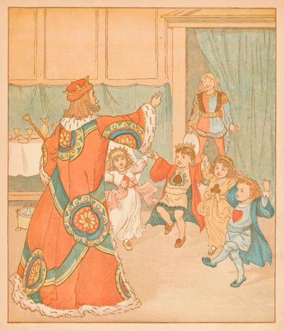 Il Re di Cuori, Chiamato per quelle Torte, 1880 da Randolph Caldecott
