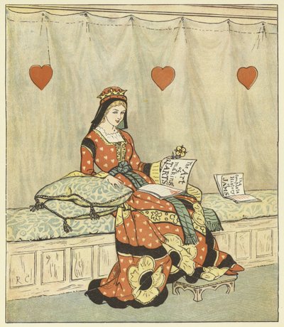 La regina di cuori da Randolph Caldecott