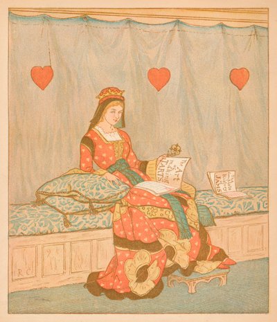 La regina di cuori, ha fatto delle crostate, 1880 da Randolph Caldecott
