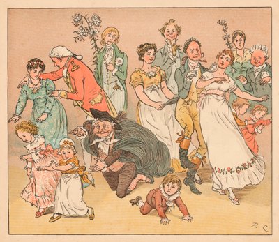 ...e tutti iniziarono a giocare al gioco del prendi-chi-puoi da Randolph Caldecott