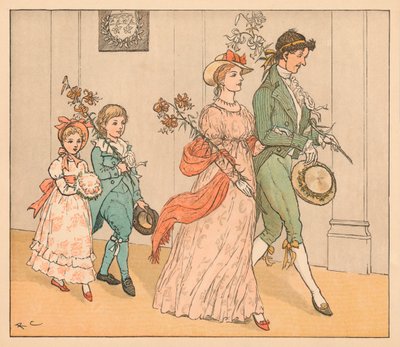 ...i Picninnies, e i Joblillies, e i Garyulies..., c1885, 1934 da Randolph Caldecott