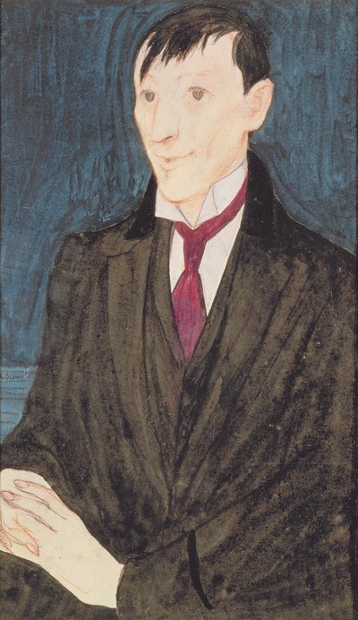 Ritratto di J.D. Innes (1887-1914) da Randolph Schwabe