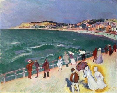 Una passeggiata sul molo da Raoul Dufy