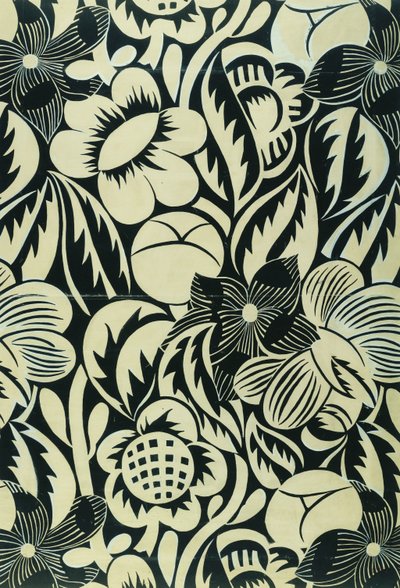 Fiori bianchi e neri; Les Fleurs Noires et Blanches da Raoul Dufy