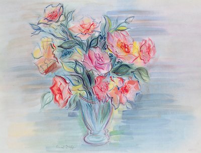 Mazzo di fiori in un vaso da Raoul Dufy