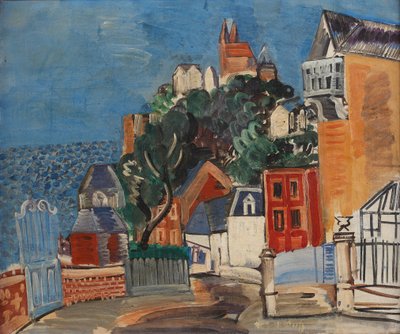 Côte Basse, 1924 circa (olio su tela) da Raoul Dufy
