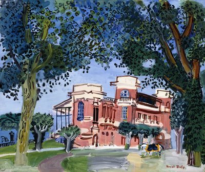 Deauville (il paddock) da Raoul Dufy