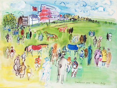 Ippodromo di Goodwood da Raoul Dufy