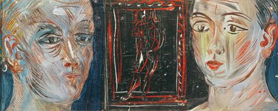 Teste di due donne (olio su tela) da Raoul Dufy