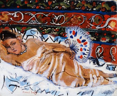 Indù con ventaglio da Raoul Dufy