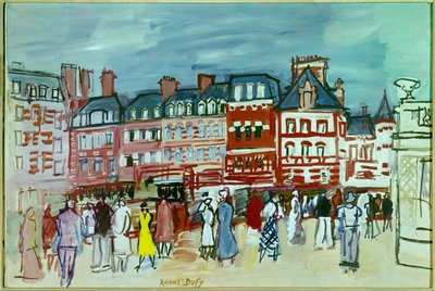 Case a Trouville da Raoul Dufy