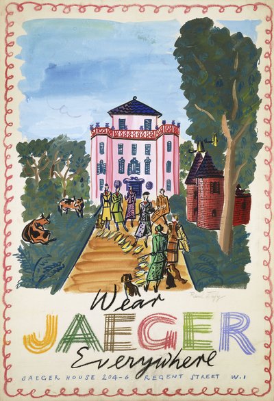 Hunting; La Chasse, c.1936 (gouache on paper) da Raoul Dufy