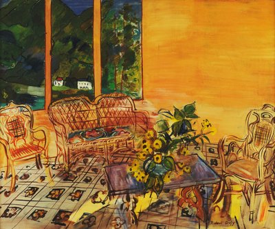Interno, Vernet les Bains; Interieur, Vernet les Bains da Raoul Dufy