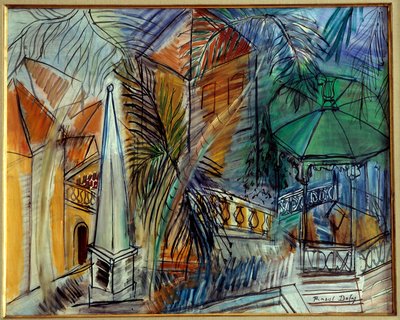 Giardino pubblico a Hyeres da Raoul Dufy