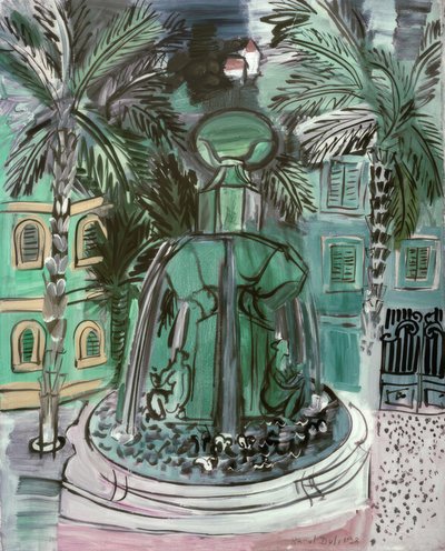 La Fontaine a Hyères da Raoul Dufy