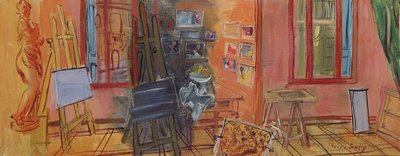 La Frileuse, Studio in Perpignan da Raoul Dufy