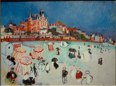 Spiaggia di Sainte-Adresse da Raoul Dufy