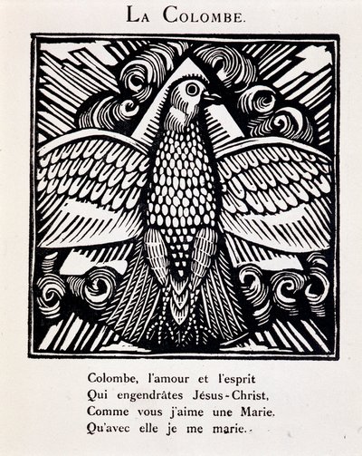 La colomba - in "Le Bestiaire ou cortège d
