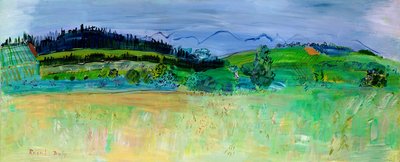 Paesaggio dei Pirenei Orientali, dalla Route du Boulou da Raoul Dufy