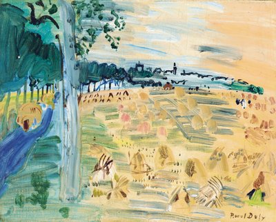 Langres, 1935 circa (olio su tela) da Raoul Dufy