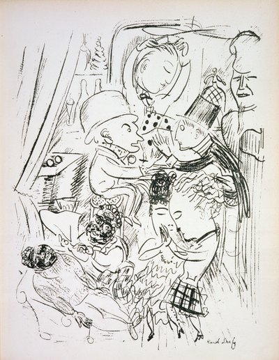 Le Boeuf sur le Toit o Il bar che non fa niente, Darius Milhaud Musica strumentale da Raoul Dufy