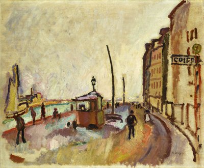 Le Havre, 1906-07 circa (olio su tela) da Raoul Dufy
