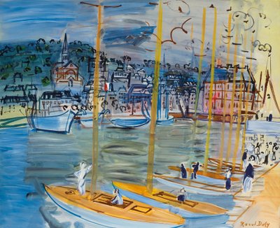 Il bacino di Deauville da Raoul Dufy