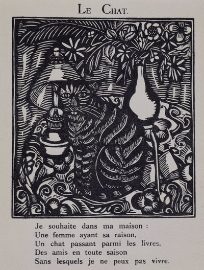 Il gatto - in "Le Bestiaire ou cortege d