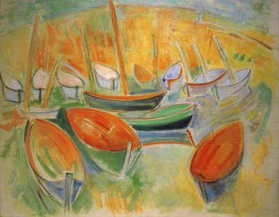 Barche a Martigues da Raoul Dufy