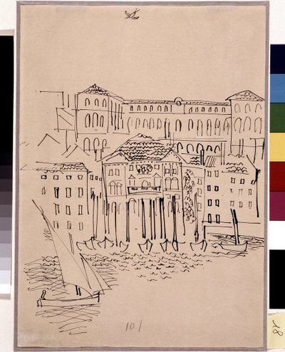 Marsiglia, il porto, il municipio e l
