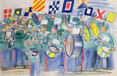 Musica alla Dogana di Le Havre da Raoul Dufy
