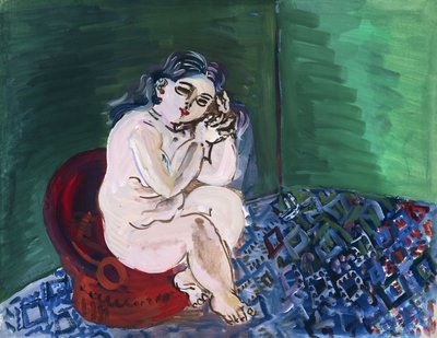 Nudo con sedia; Nu au Fauteuil da Raoul Dufy